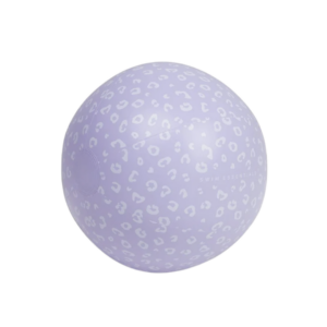 Strandbal Swim Essentials lila leopard